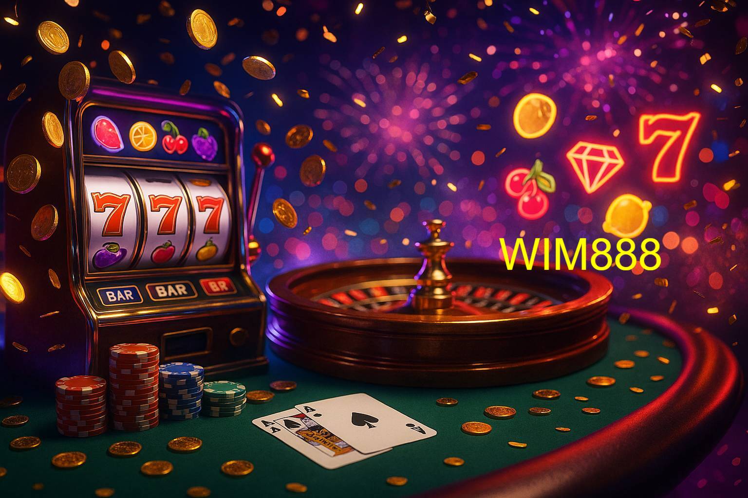 Jogos emocionantes no WIM888